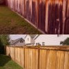 Stunning fence after pressure washing in Winchester MA